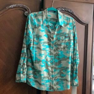 Calvin Klein Jeans LS Button Down Shirt NWT!!